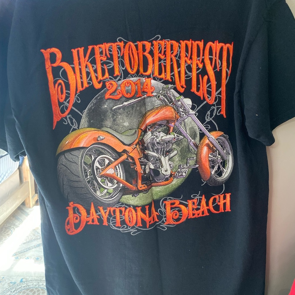 2014 Bikertober festival tee